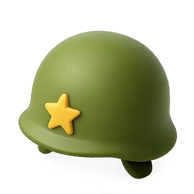 Colorful Toy Army Helmets Perfect for Playtime
