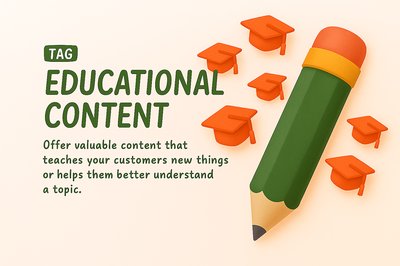 Illustrative Graphic for Educational Content Tag