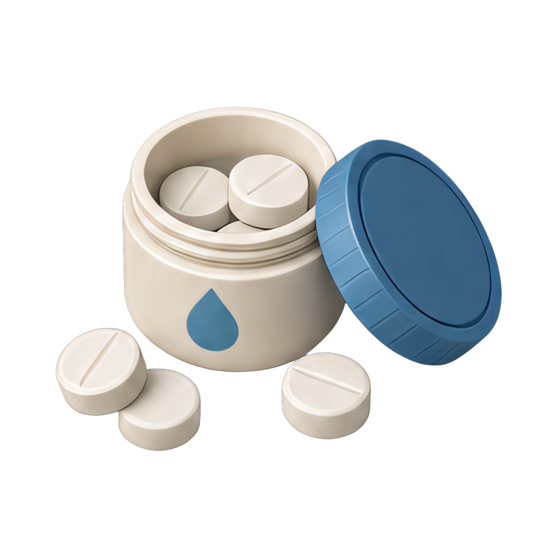 water purification tablets pack