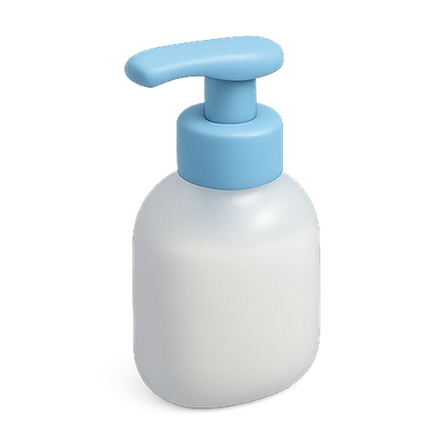 Minimalistic Pump Bottle Design for Skincare Products