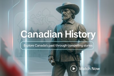 Promotional Graphic for Canadian History Exploration