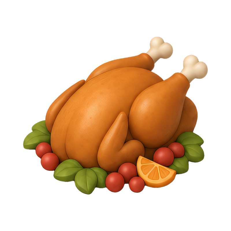 roasted turkey for thanksgiving