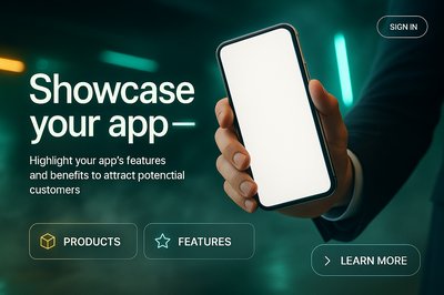 Dynamic Landing Page Design for App Promotion