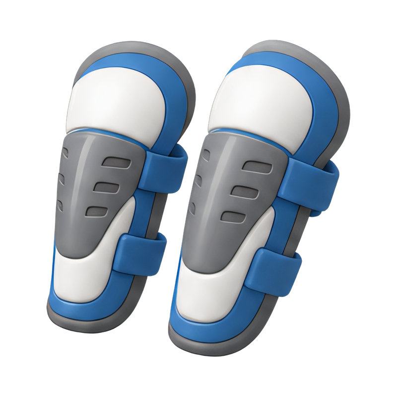 protective hockey shin pads