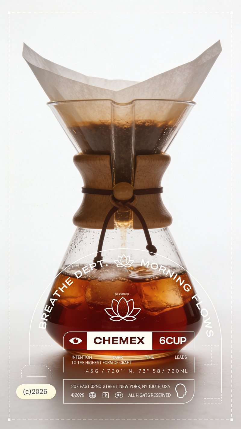 elegant chemex coffee maker