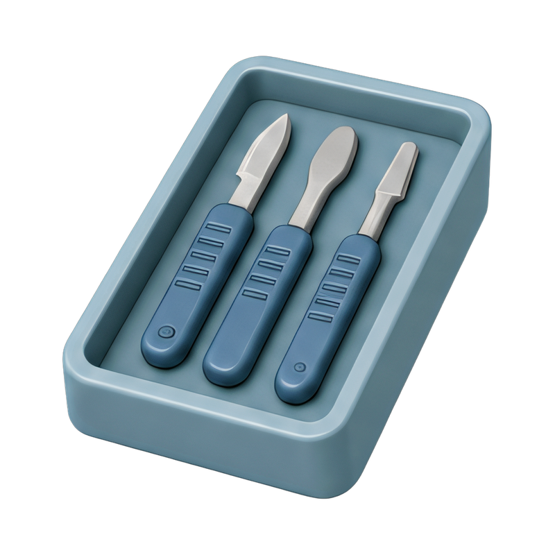 precision scalpel set for surgery