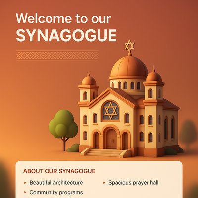 Explore Our Synagogue: A Virtual Journey of Faith and Community