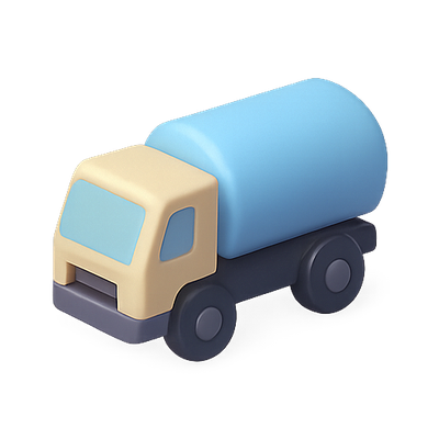 Colorful Toy Truck Model for Children