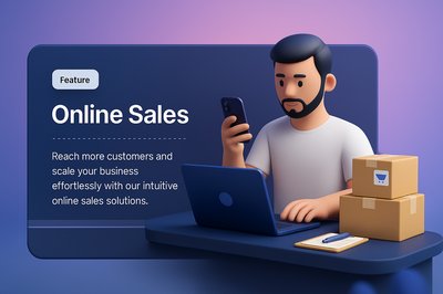 Entrepreneurs Working Remotely on Online Sales Solutions