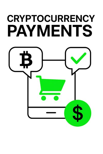 Modern Cryptocurrency Payment Concept Graphic