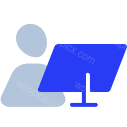 workstation man computer