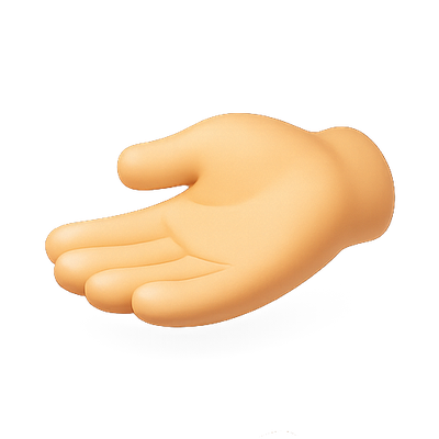 Realistic 3D Hand Emoji Representation