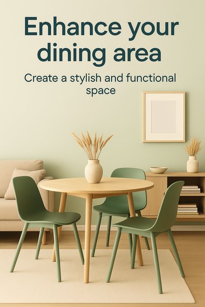 Modern Dining Area Design Inspiration with Minimalist Aesthetic