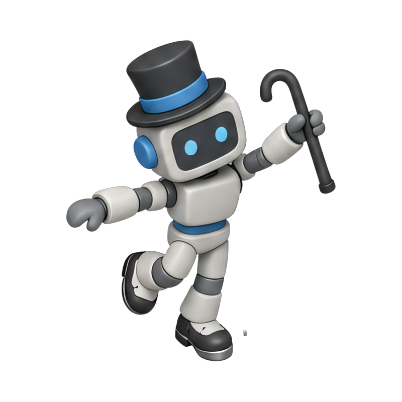 robot tap dancing performance