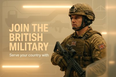 Recruitment Poster for British Military Service