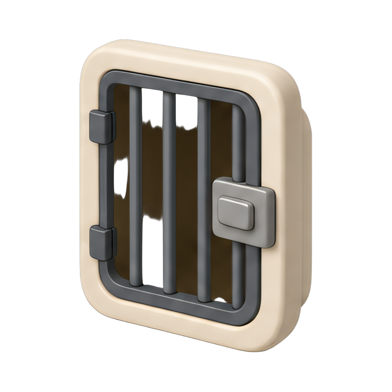 sturdy kennel cage door