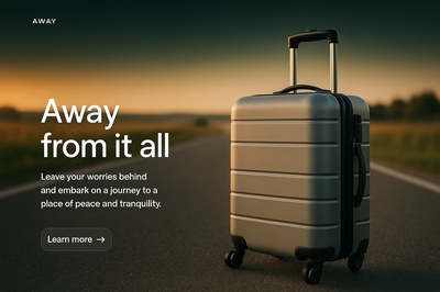 Stylish Web Design for Travel Themes