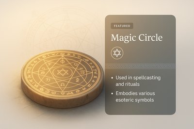 Magic Circle in Web Design: A 3D Illustration