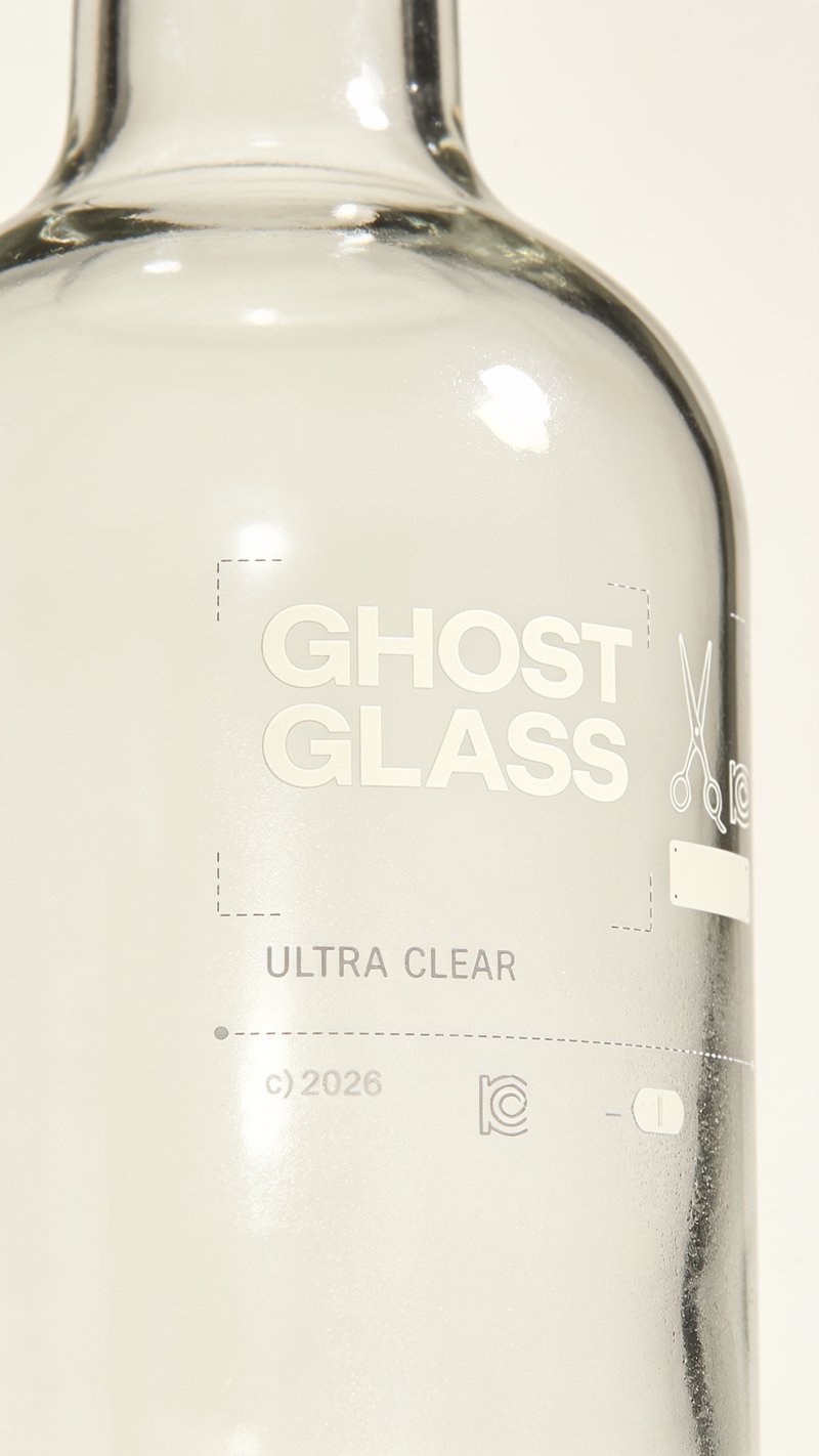 ethereal ghost bottle design
