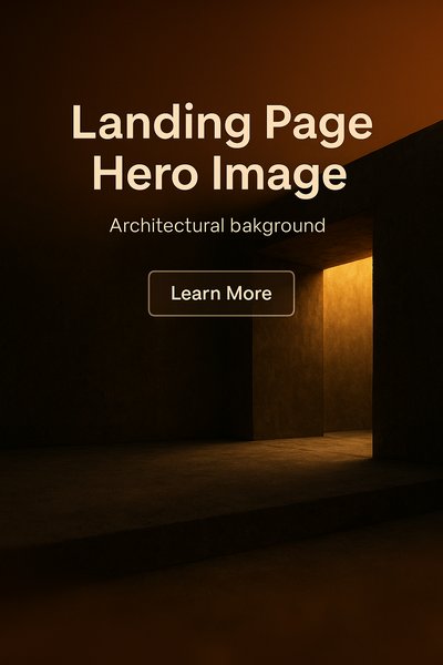 Architectural Background Hero Image for Landing Pages