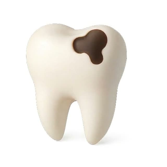 Animated Tooth Models with Cavities for Dental Education