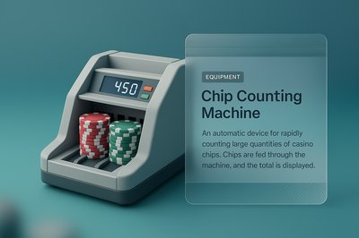 3D Chip Counting Machine with Informative Overlay