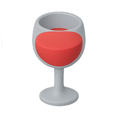 Modern Artistic Wine Glass Design