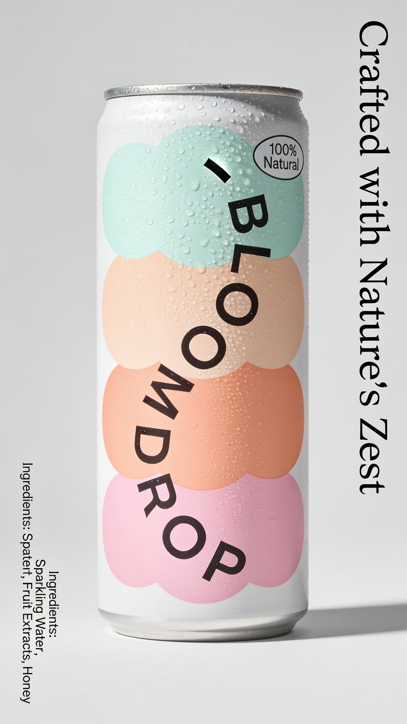 Bloomdrop sparkling water