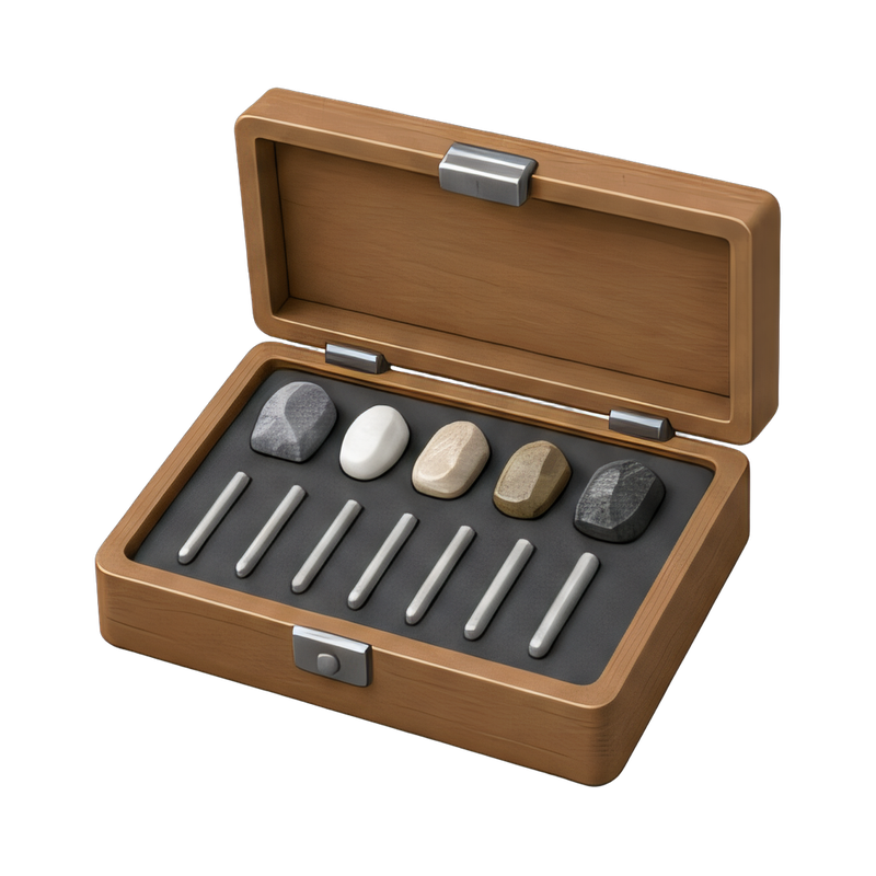 Complete Mohs Hardness Test Kit