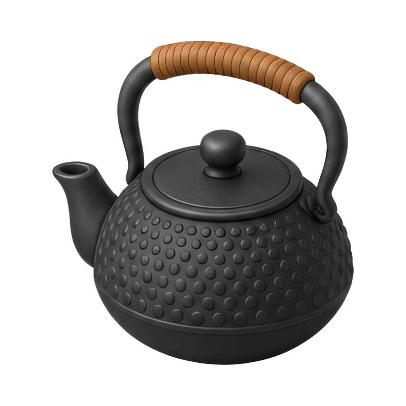 traditional japanese tetsubin kettle