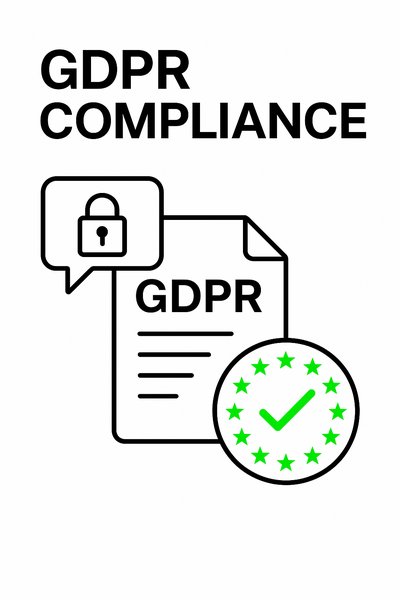 GDPR Compliance Visual Guide with Iconography