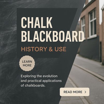 Realistic Geometry - Chalk Blackboard Visual Design