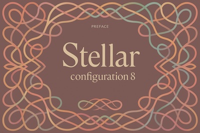Elegant Patterns and Colors in a Stellar Configuration