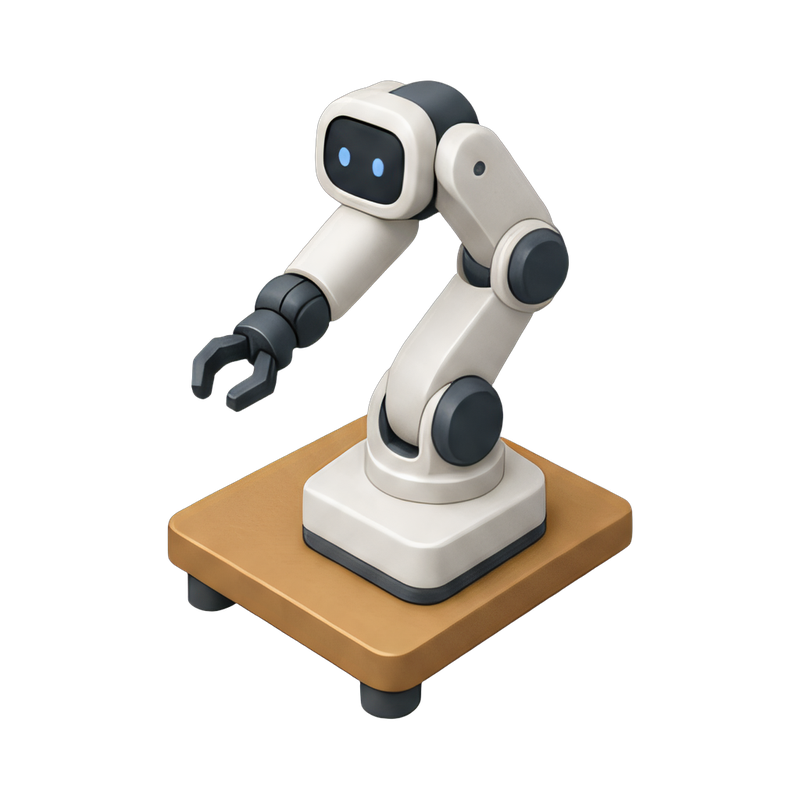 collaborative robot in action