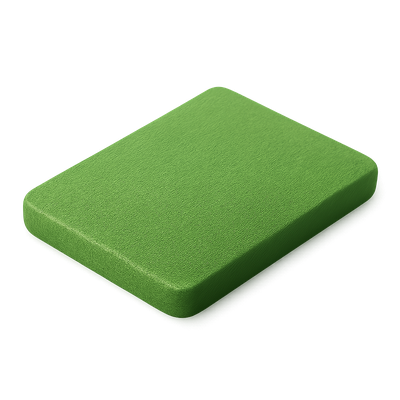 Stylized 3D Grass Icon with Isometric View