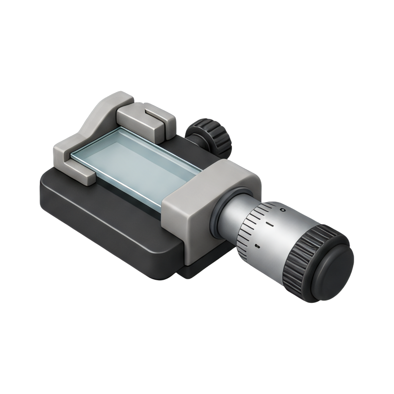 precision micrometer calibration slide