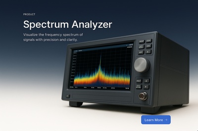 Spectrum Analyzer Interface Design for Web Display