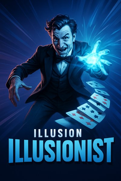 Dynamic Illusionist Captivating Audiences with Magic
