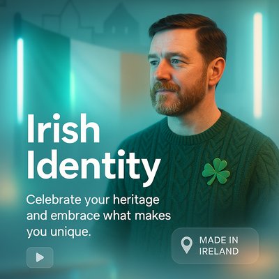 Promotional Image Celebrating Irish Heritage