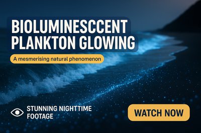 Promotional Video Thumbnail for Bioluminescent Plankton