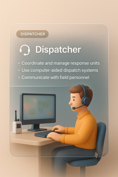 3D Design of a Dispatcher in a Modern Workspace