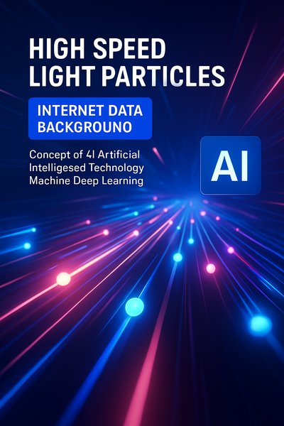 High Speed Light Particles Concept for AI and Data Technology