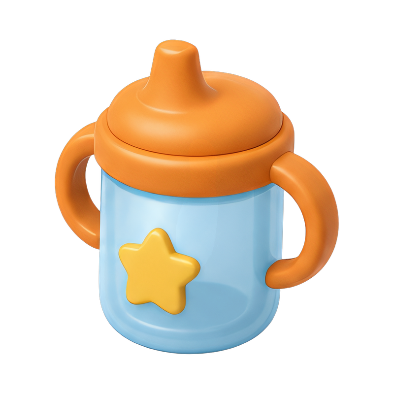 colorful sippy cup for toddlers