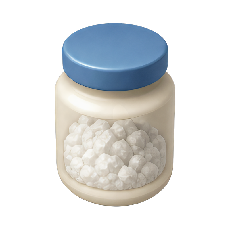 Jar of borax flux