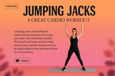 Dynamic Landing Page Design for Jumping Jacks Workout