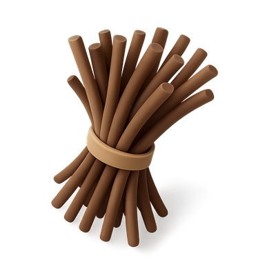3D Brushwood Icon in Isometric View