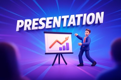 Dynamic Presentation Scene with Engaging Visual Elements