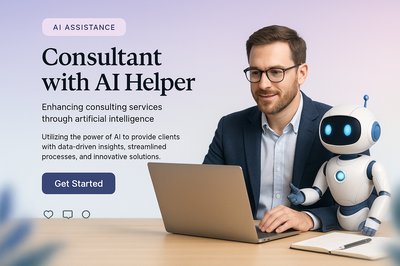 Consultant with AI Helper: Enhancing Services with AI Technology