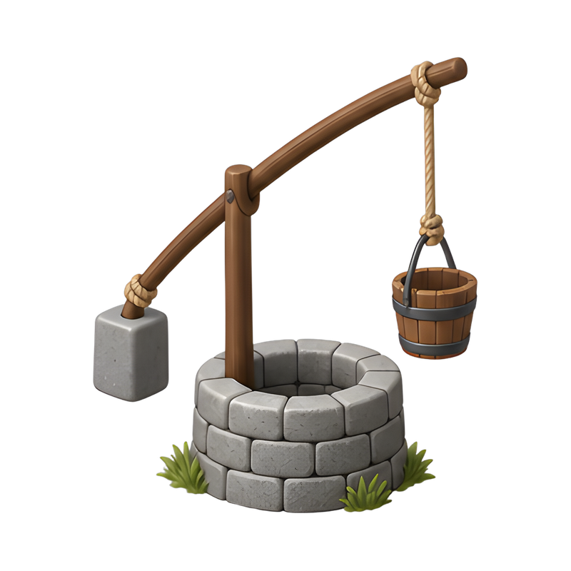 traditional shadoof water system