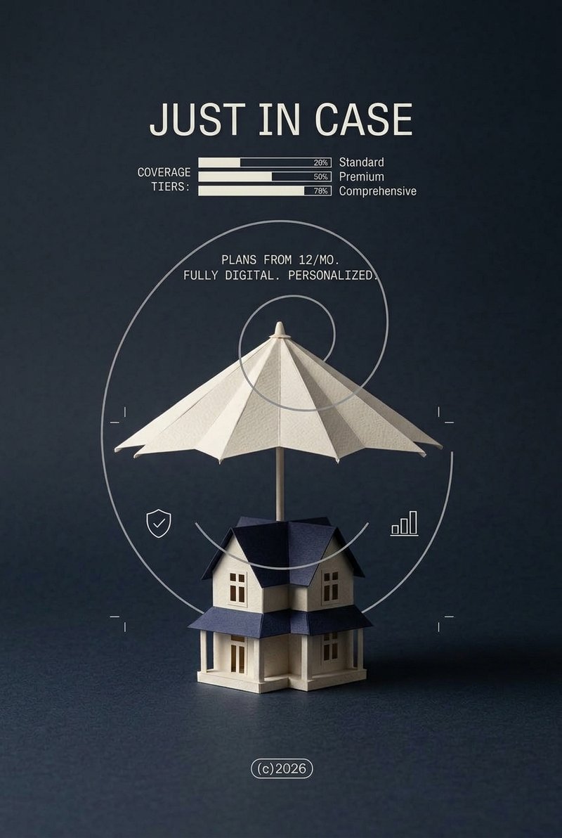 Insurance policy document illustration